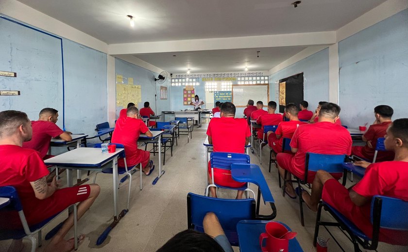 Mais de 2 mil detentos em Alagoas buscam concluir estudos e aderem ao Encceja
