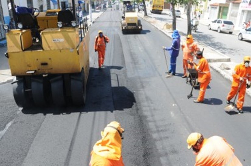 Seminfra segue com serviços de recapeamento