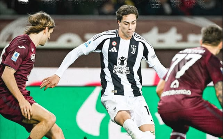 Juventus cede empate ao Torino e continua em 5º lugar do Campeonato Italiano