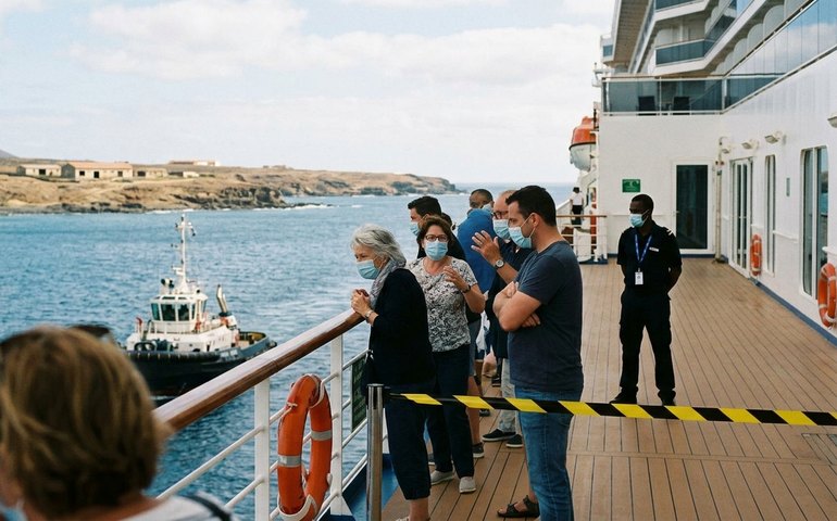 Passageiro relata tensão em cruzeiro retido por suspeita de hantavírus em Cabo Verde