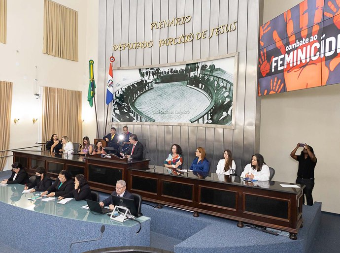 Coordenadoria da Mulher do TJAL discute combate ao feminicídio na ALE