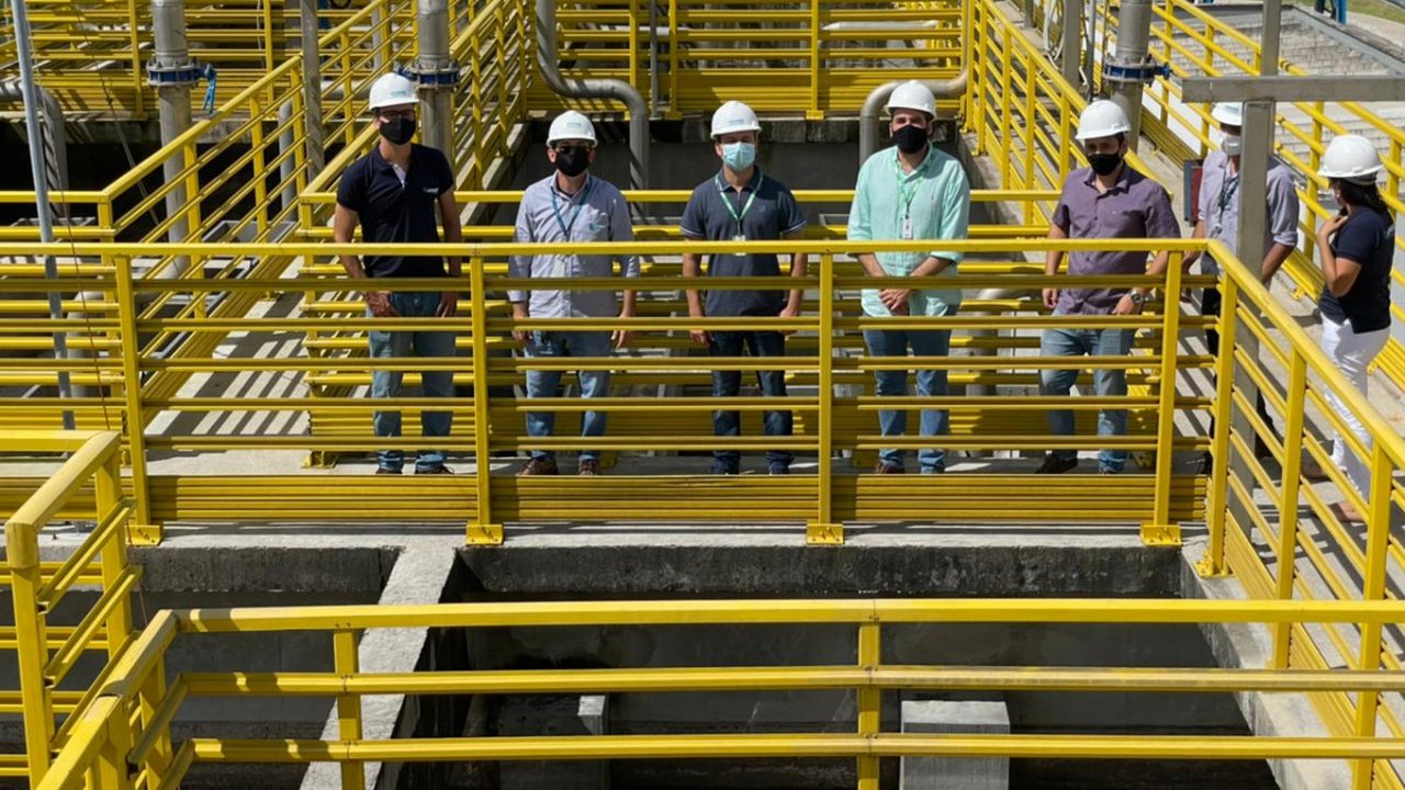 IMA faz vistoria técnica para renovação de licença na ETE da Sanama 