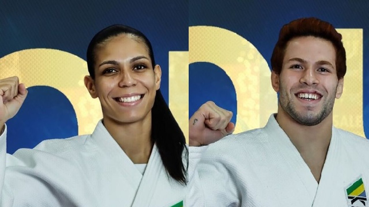 Willian Lima e Jéssica Pereira ganham medalhas de ouro no Grand Slam de Judô em Zagreb