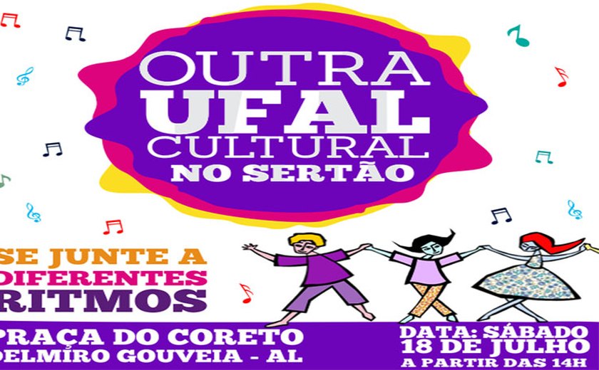 Campus do Sertão terá primeiro evento cultural de campanha à Reitoria da Ufal