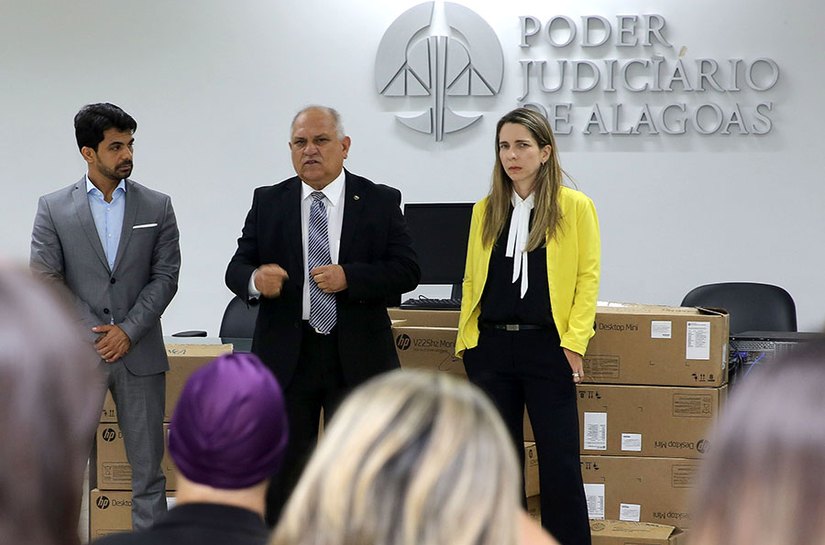 Presidente do TJ/AL faz visita técnica ao Fórum de Marechal Deodoro