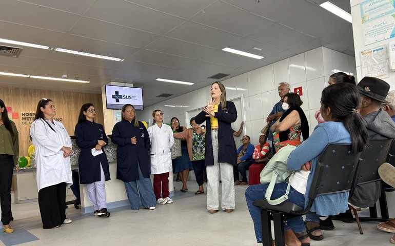 Hospital Metropolitano de Alagoas realiza ação preventiva contra o câncer de cabeça e pescoço e hepatites virais