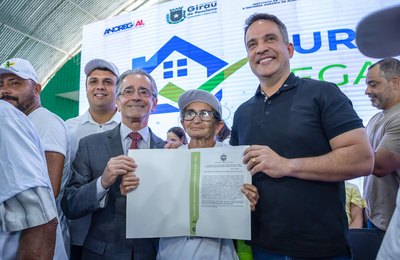 Paulo Dantas entrega títulos de propriedade para 318 famílias em Igaci esta semana