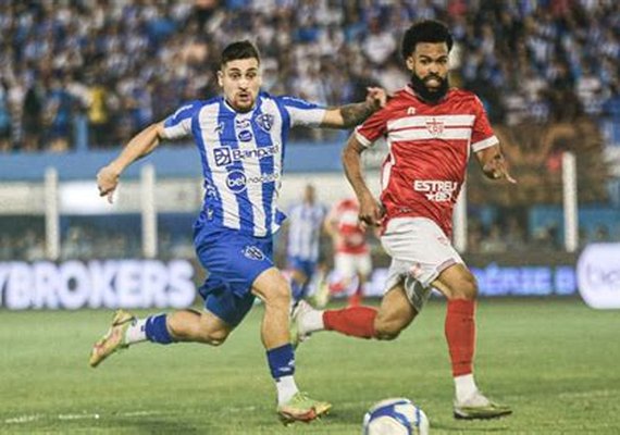 CRB derrota Paysandu no Rei Pelé e sobe na tabela da Série B