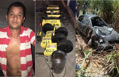 Preso acusado de invadir e assaltar empresa em Marechal