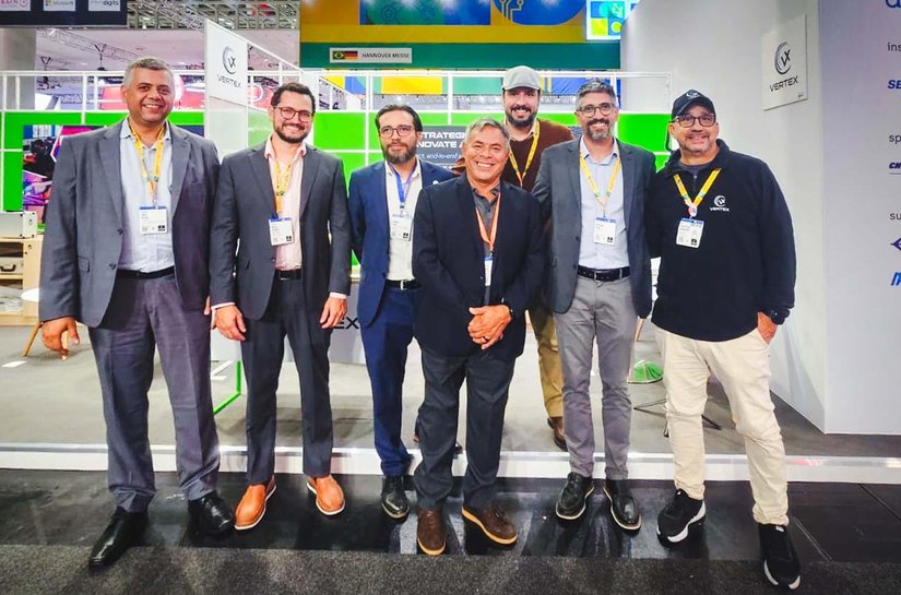 Vertex e Edge levam inteligência artificial de Alagoas para a Hannover Messe e ampliam conexões na Europa