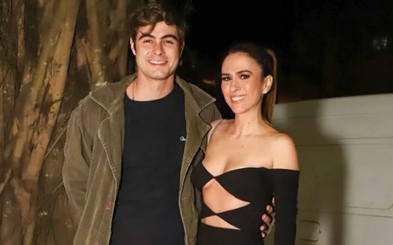 Tatá Werneck faz homenagem a Rafael Vitti no aniversário de 27 anos do ator