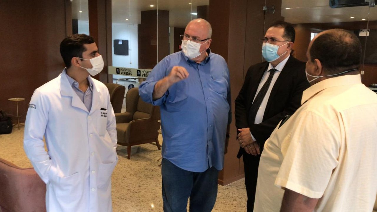 Ipaseal Saúde: Adeilson Bezerra conhece gestão, funcionamento e instalações do Hospital Veredas