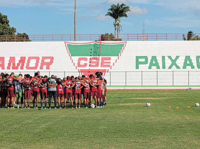 Tudo pronto para a estreia do CSE contra o CSA neste sábado (14) no Campeonato Alagoano