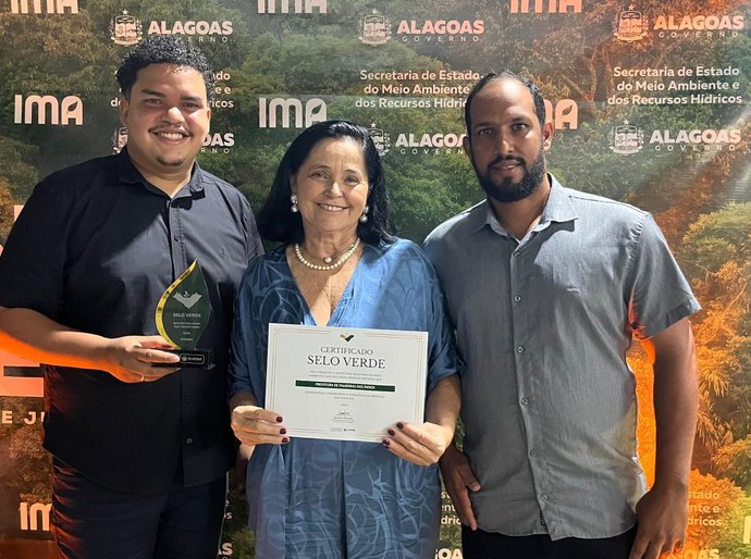 Prefeitura de Palmeira dos Índios conquista Selo Verde Ambiental 2026