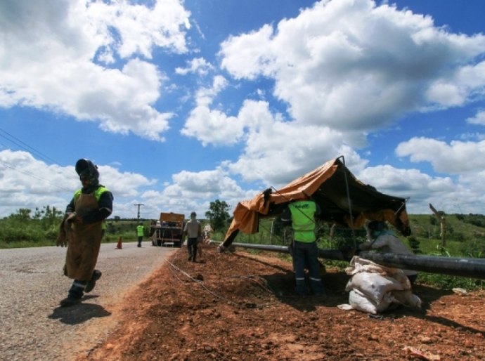 Conclusão do gasoduto Penedo-Arapiraca está prevista para o fim de 2017