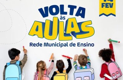 Rede municipal de Santana do Ipanema inicia ano letivo 2022 nesta segunda-feira (14)