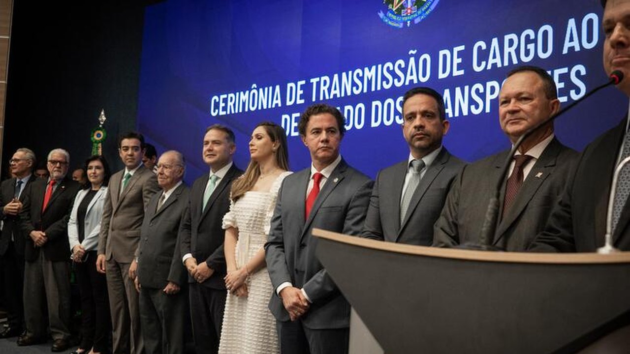 Paulo Dantas prestigia posse de Renan Filho como ministro dos Transportes