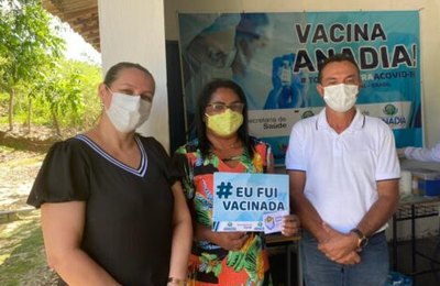 Saúde de Anadia realiza dia D de vacinação na Comunidade Quilombola da Jaqueira