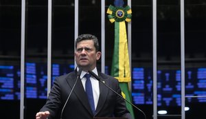 Sergio Moro. / Foto: Carlos Moura/Agência Senado.