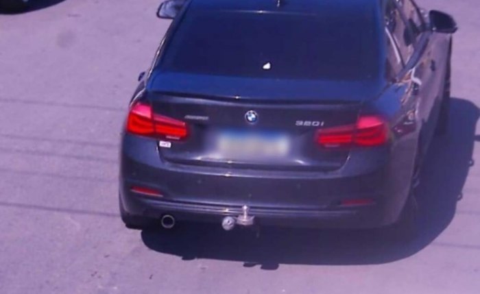 Veículo foi flagrado no Pontal da Barra