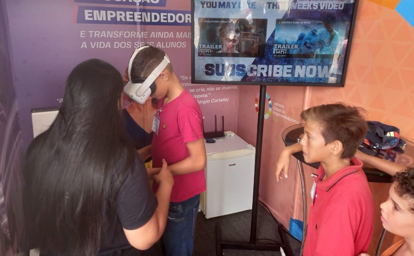 ‘Educar é Massa!’: Sebrae Alagoas leva conhecimento em evento da Semed Maceió