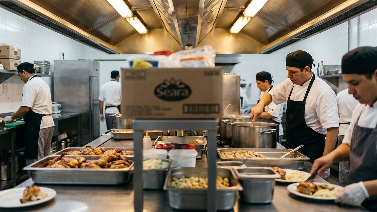 Seara projeta crescimento de 6 vezes acima da média do mercado no food service