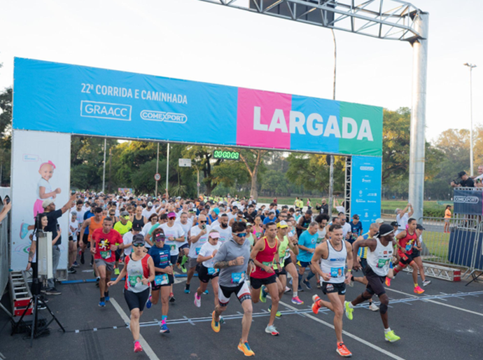 Estão abertas as inscrições para a 23ª Corrida do Hospital do GRAACC