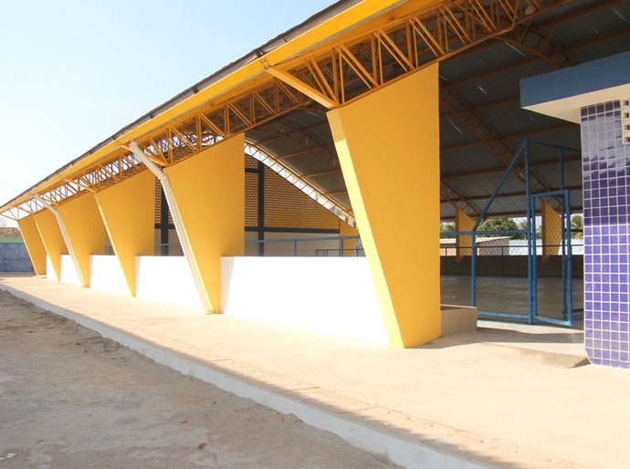 Prefeitura de Campo Alegre inaugura mais duas quadras poliesportivas na terça