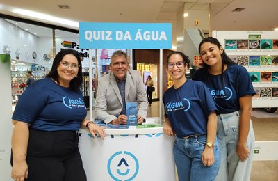 Dia do Meio Ambiente: Casal promove conscientização em shopping da capital