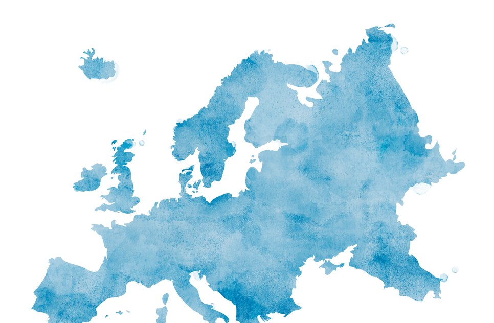 Colorful_Isolated_Europe_in_Watercolor / Foto: Freepik