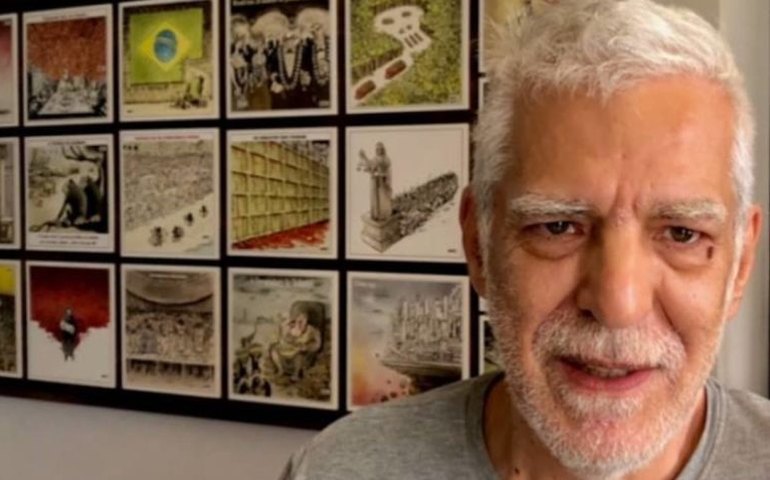 Cartunista Angeli está 'fragilizado'devido à afasia, diz amigo