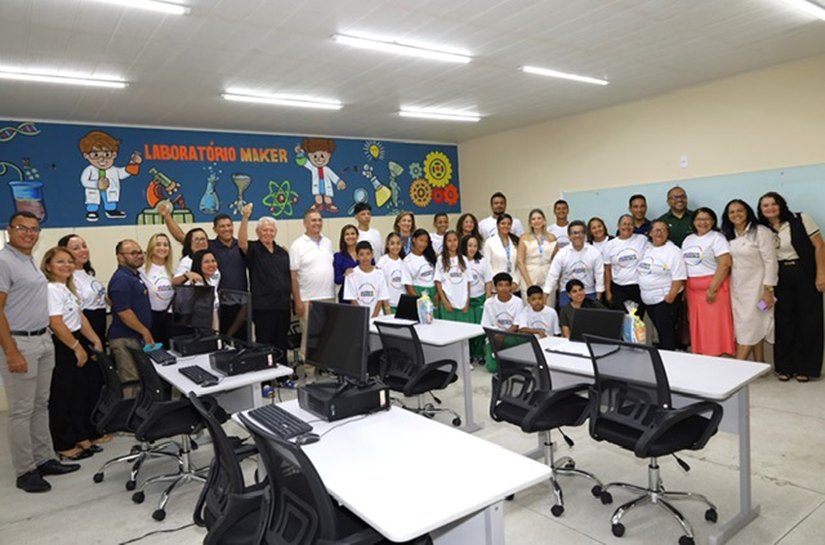 Rede Alagoana Faça Ciência na Escola, com Cesmac como executor, inaugura laboratórios maker em São Miguel dos Campos e Palmeira