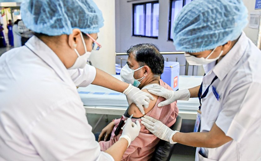 281.903 doses das vacinas contra a Covid-19 foram aplicadas em Alagoas