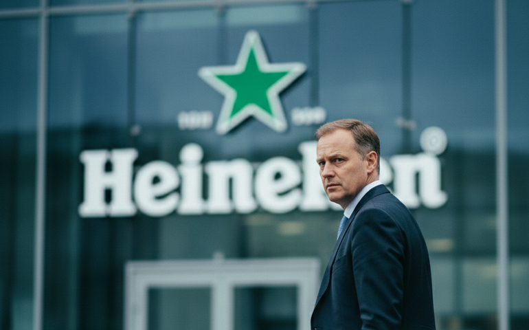 Heineken anuncia saída do CEO Dolf van den Brink para maio de 2026