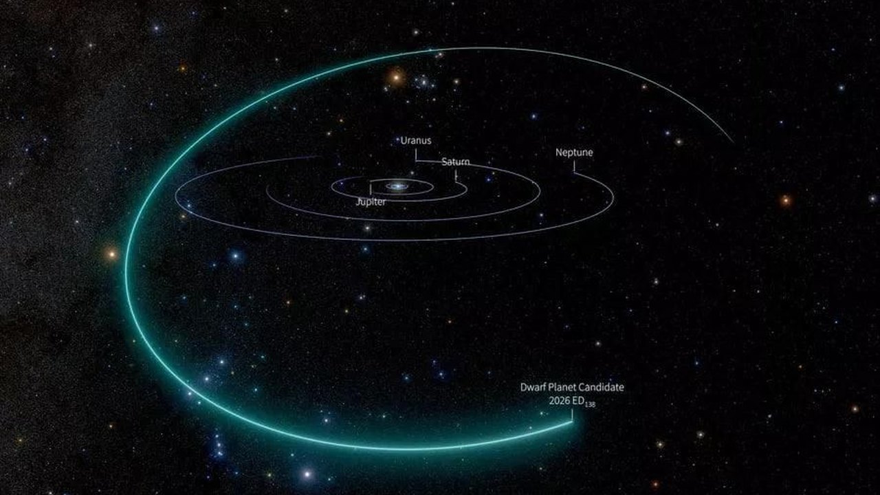 Novo planeta anão é descoberto pelo observatório Rubin
