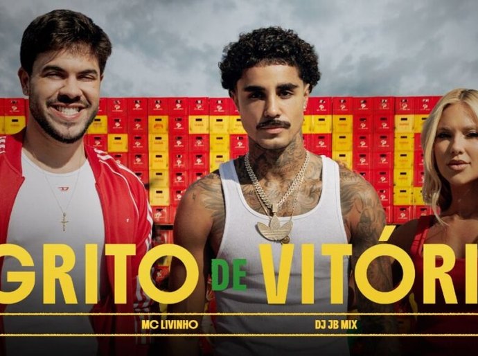 MC Livinho lança clipe de “Grito de Vitória”, hit inspirado na paixão dos brasileiros pelo futebol