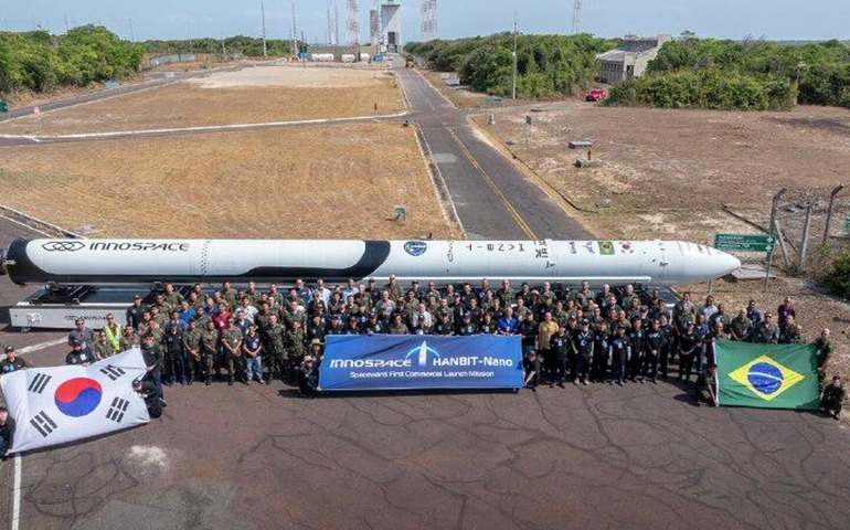 Innospace adia para sexta-feira (19) o 1º lançamento comercial de foguete no Brasil
