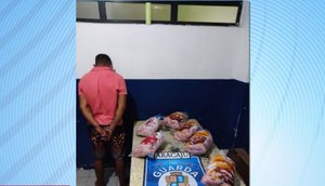 Suspeito agia com a ajuda de outra pessoa, segundo GMA. / Foto: Imagem: Reprodução/TV Atalaia