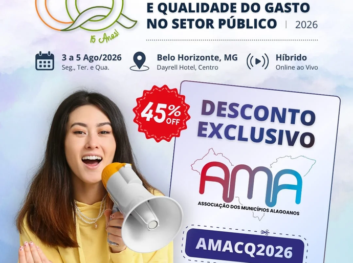Inscrições abertas par ao 15º Congresso Internacional de Contabilidade, Custos e Qualidade do Gasto no Setor Público