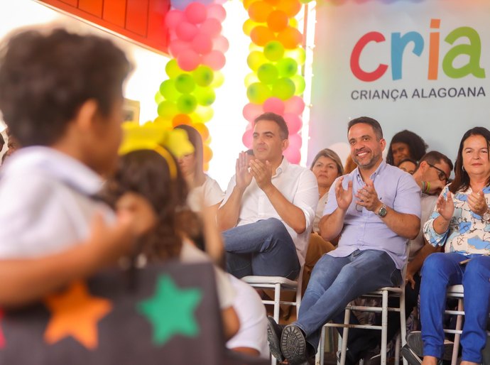 Paulo Dantas inaugura a 50ª Creche CRIA em Alagoas