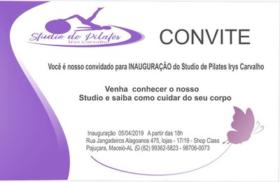Maceió ganha nesta sexta, 5, o stúdio de Pilates Irys Carvalho 