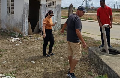 MPAL faz inspeções para garantir água potável e esgotamento sanitário em Rio Largo