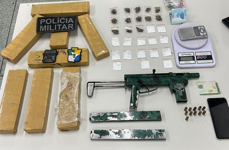 Apreensão de drogas  / Foto: PMSE