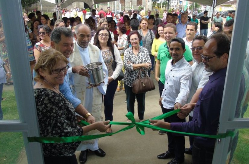 Eliza Alves inaugura academia de saúde na Mata do Rolo em Rio Largo