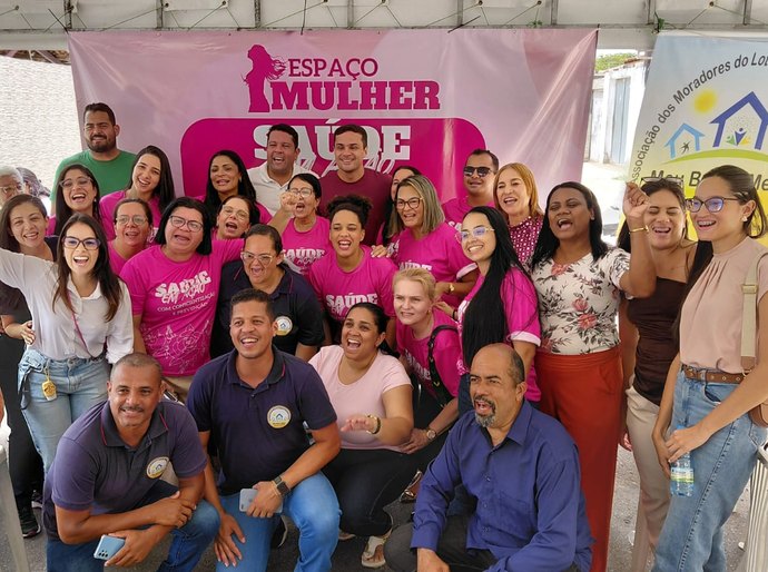 Com a presença de Allan Pierre e Alexandre Ayres, 2ª edição do projeto Saúde em Ação leva serviços gratuitos à população do Aeroclube e na Santa Lúcia