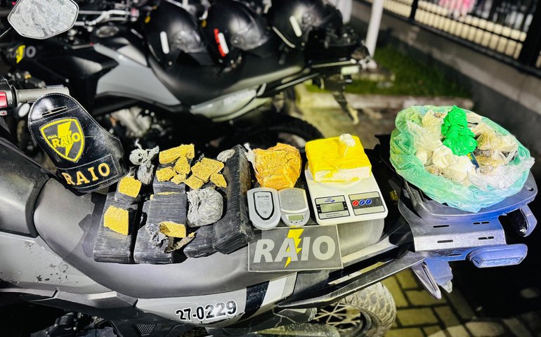 Polícia Militar apreende arma de fogo e mais de 6Kg de drogas em ocorrências na capital e interior