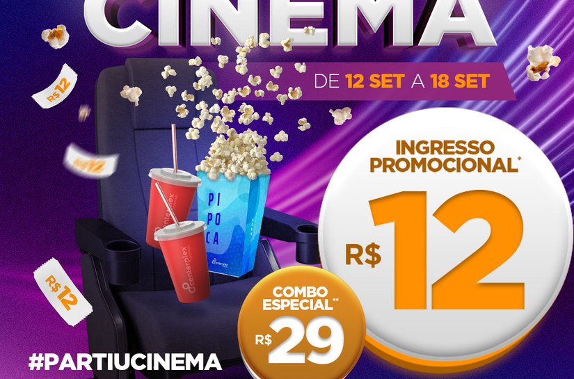 Shopping Pátio Maceió participa da Semana do Cinema com ingressos a preços especiais