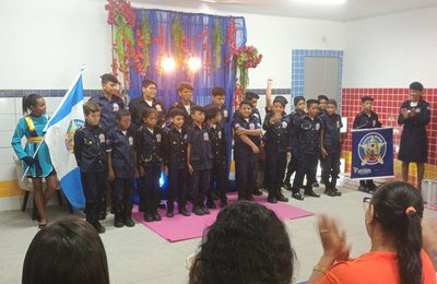 Guarda Mirim de São Miguel dos Campos celebra formação de crianças miguelenses