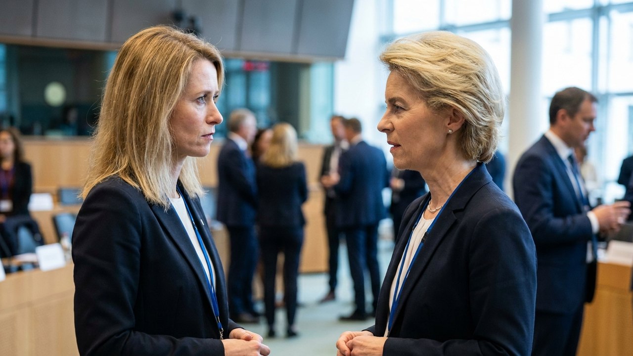 Fratura interna na União Europeia: Von der Leyen busca mais funções para Kallas