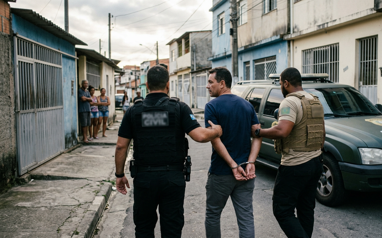 Homem é preso horas após matar companheira em São Gonçalo